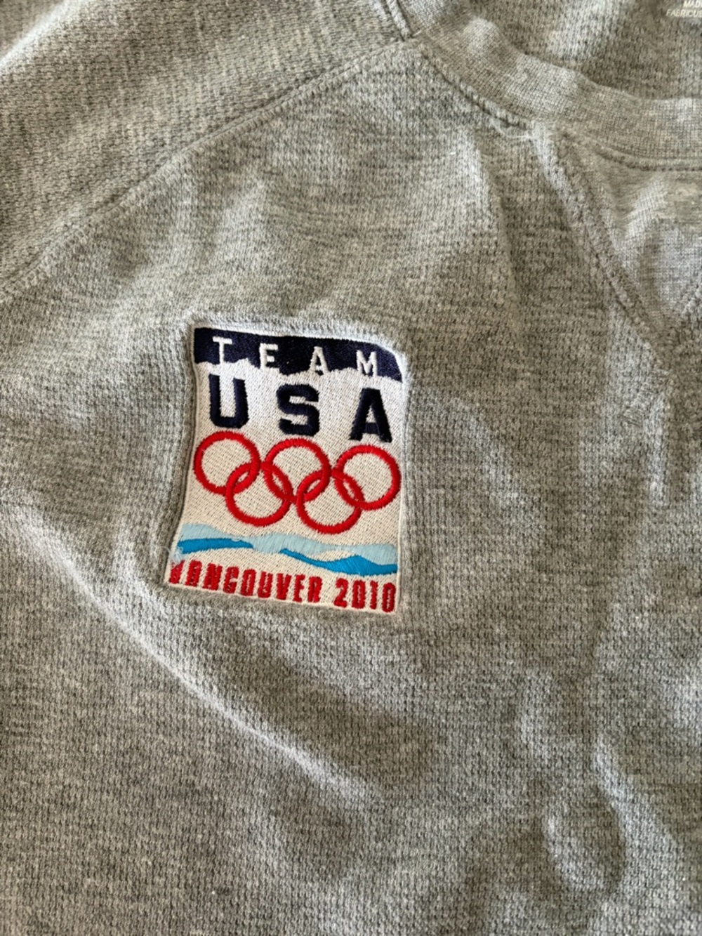Team USA Vancouver 2010 Gray Sweatshirt - Men's Sweater